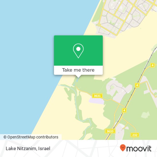 Lake Nitzanim map