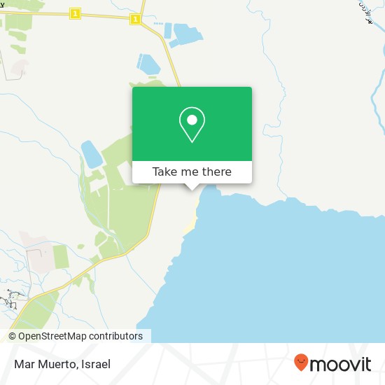 Карта Mar Muerto