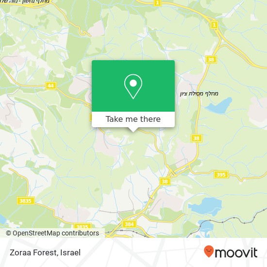 Zoraa Forest map