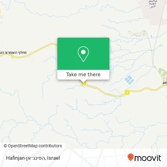 Hafinjan-הפינג׳אן map