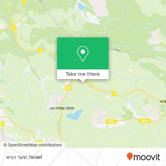 שער הגיא map