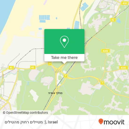 מטיילים רחוק מהטילים :) map