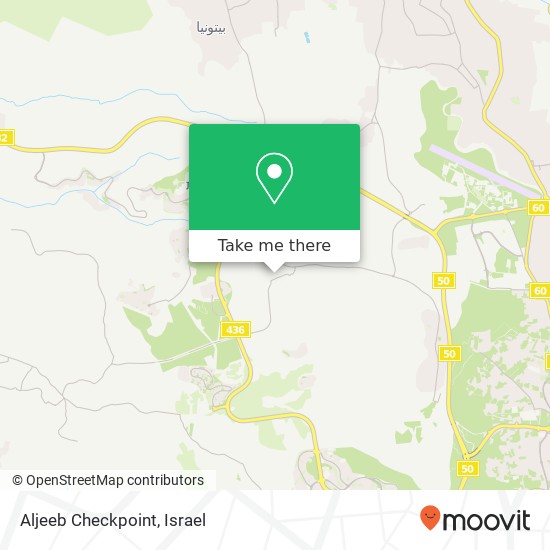 Aljeeb Checkpoint map