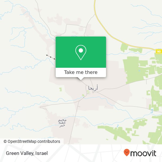 Green Valley map