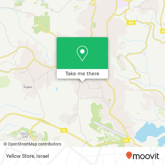Карта Yellow Store