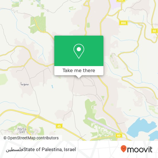 Карта فلسطين‎‎State of Palestina