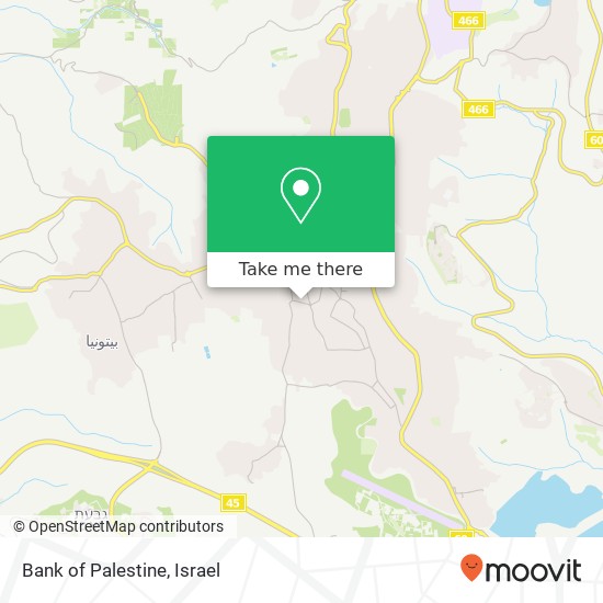 Карта Bank of Palestine