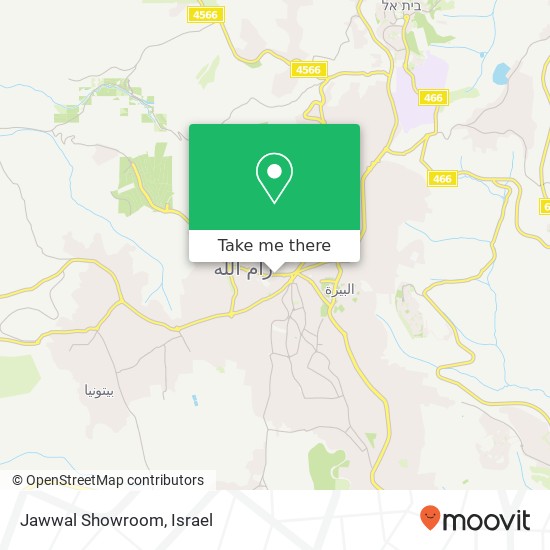 Jawwal Showroom map