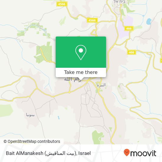 Bait AlManakesh (بيت المناقيش) map