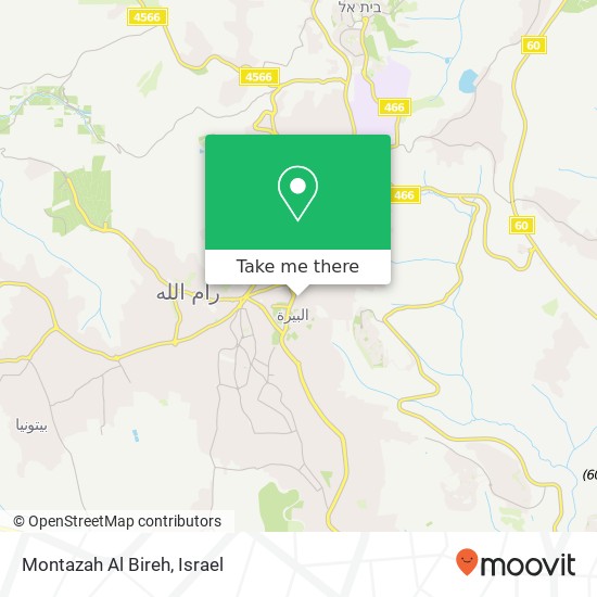 Montazah Al Bireh map