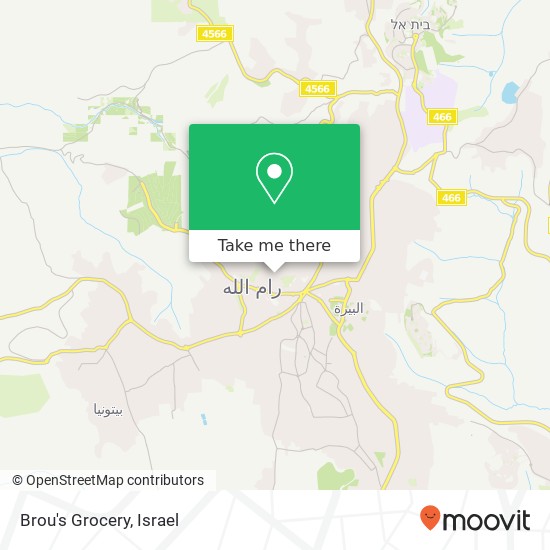 Brou's Grocery map