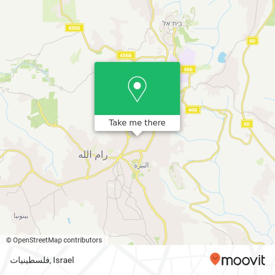 فلسطينيات map