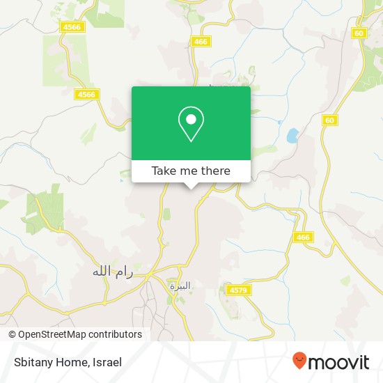 Sbitany Home map