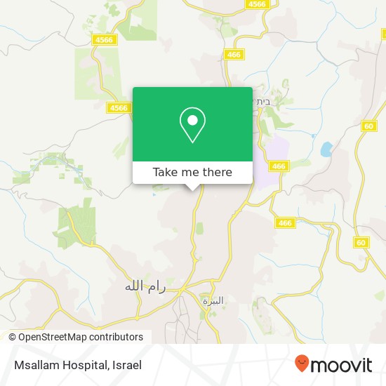 Msallam Hospital map