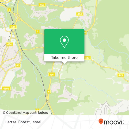 Hertzel Forest map