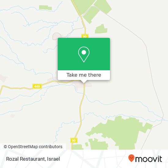 Rozal Restaurant map