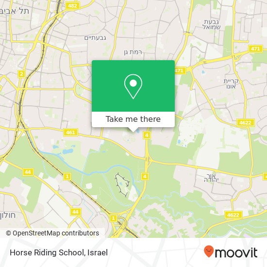 Horse Riding School map