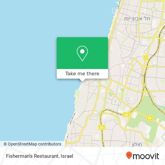 Fisherman's Restaurant map