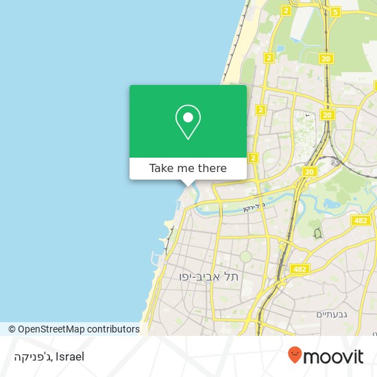 ג'פניקה map