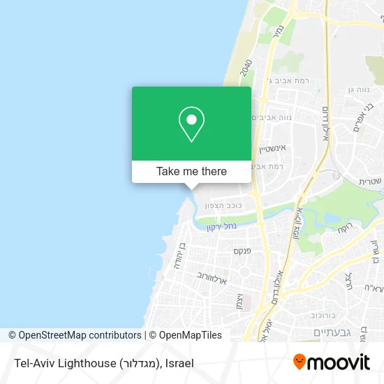 Карта Tel-Aviv Lighthouse (מגדלור)