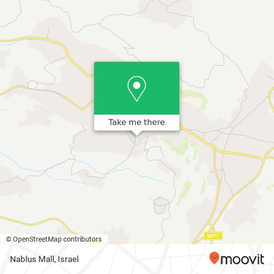 Nablus Mall map