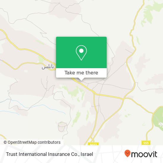 Trust International Insurance Co. map