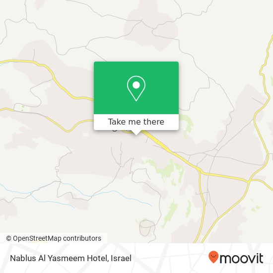 Nablus Al Yasmeem Hotel map