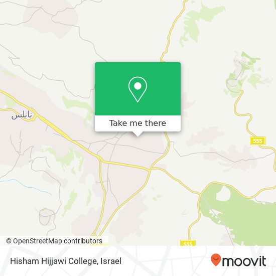 Hisham Hijjawi College map