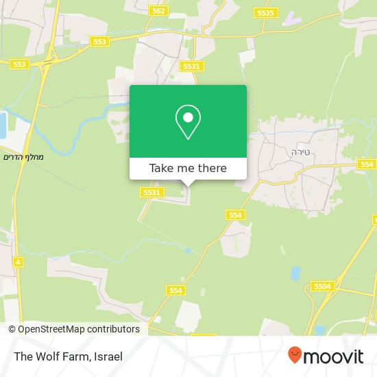 The Wolf Farm map