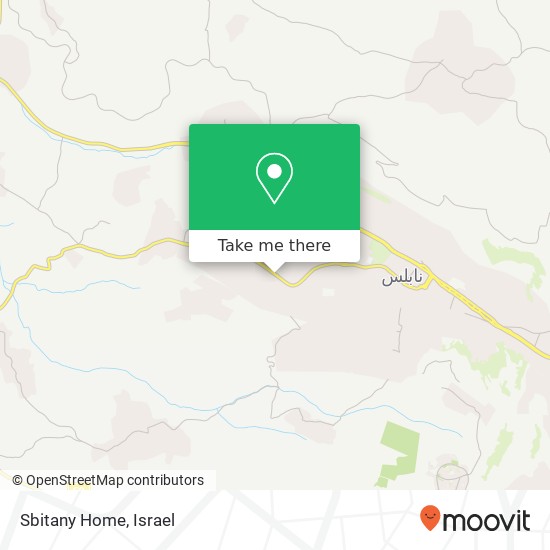 Sbitany Home map