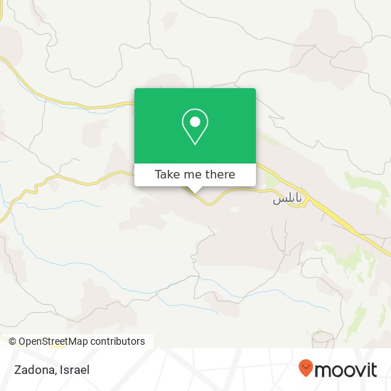 Карта Zadona