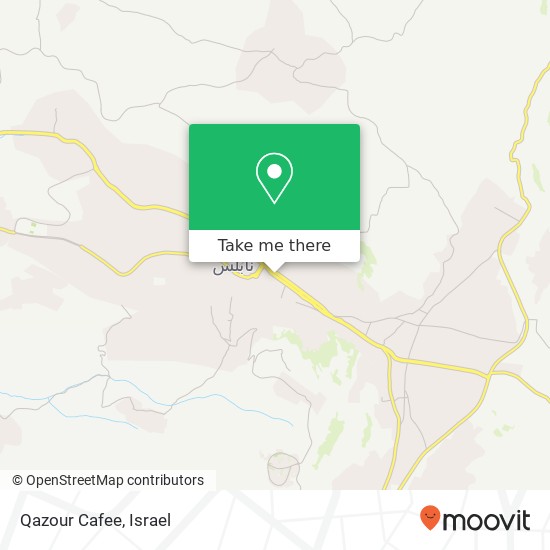 Qazour Cafee map