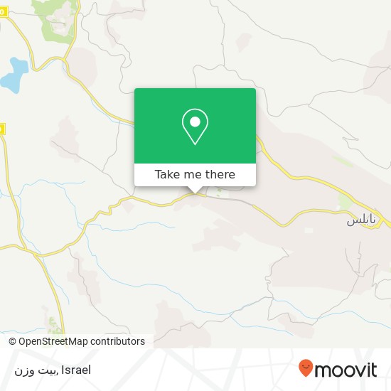 بيت وزن map