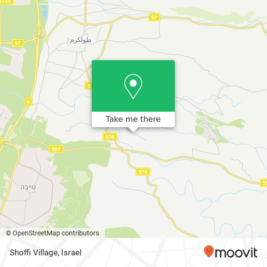 Shoffi Village map