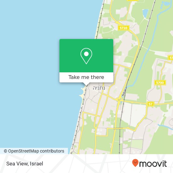 Sea View map