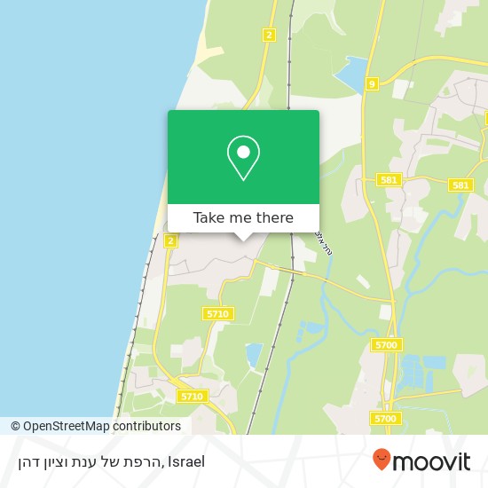 הרפת של ענת וציון דהן map