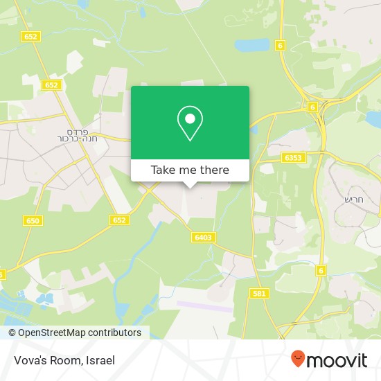 Vova's Room map