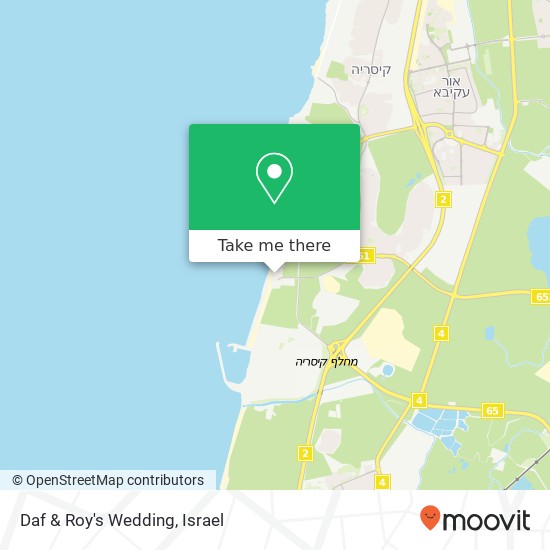 Daf & Roy's Wedding map