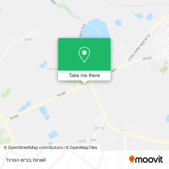 Карта כביש הסרגל