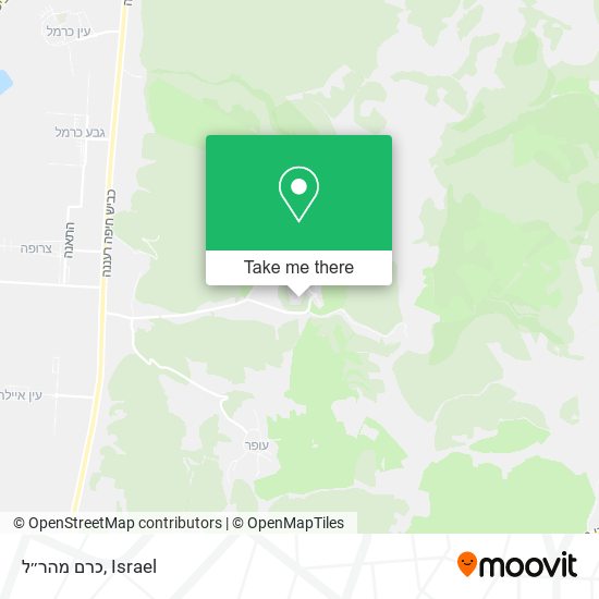 כרם מהר״ל map