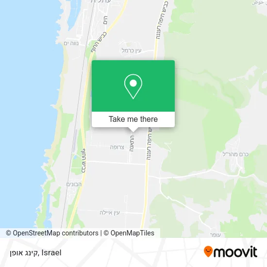 Карта קינג אופן