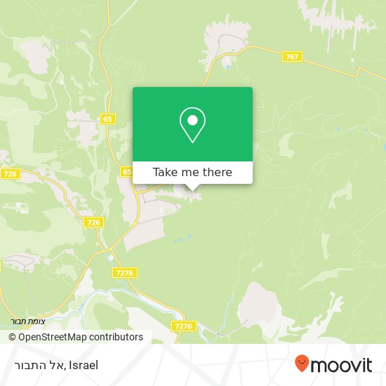 אל התבור map