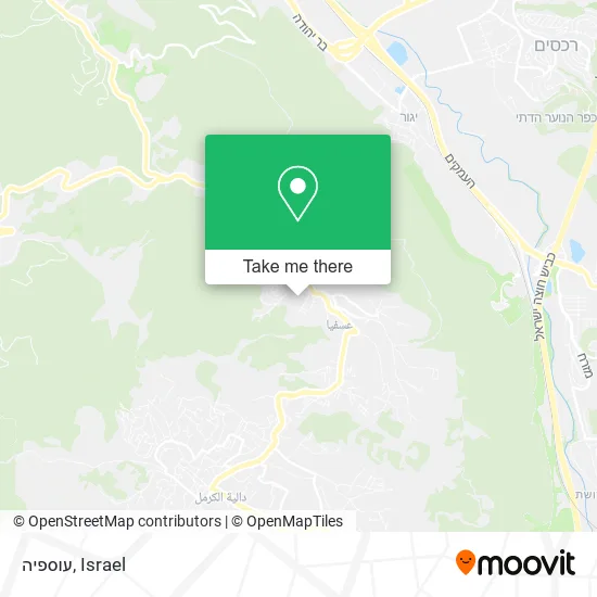 Карта עוספיה