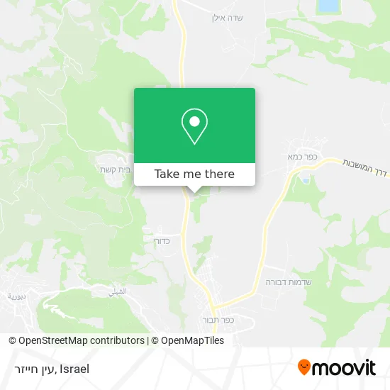 Карта עין חייזר