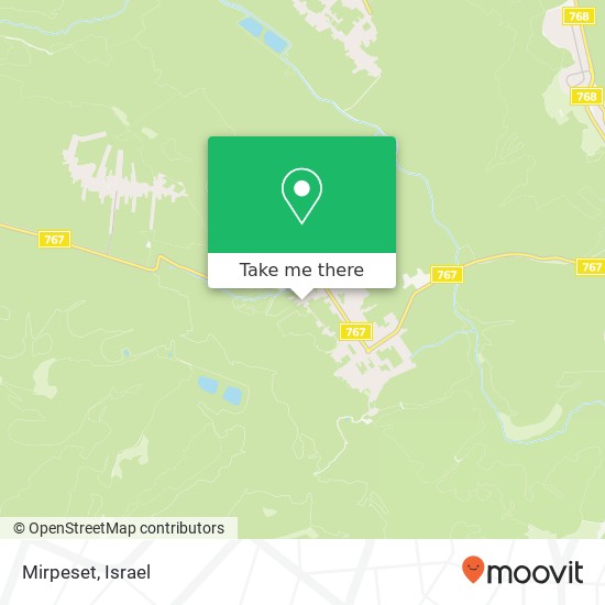 Mirpeset map