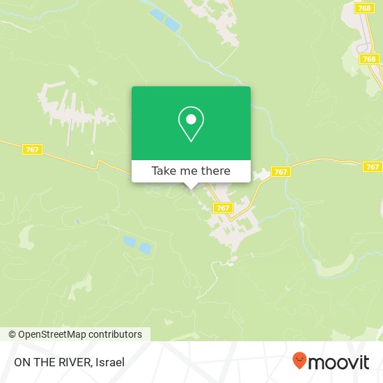 ON THE RIVER map