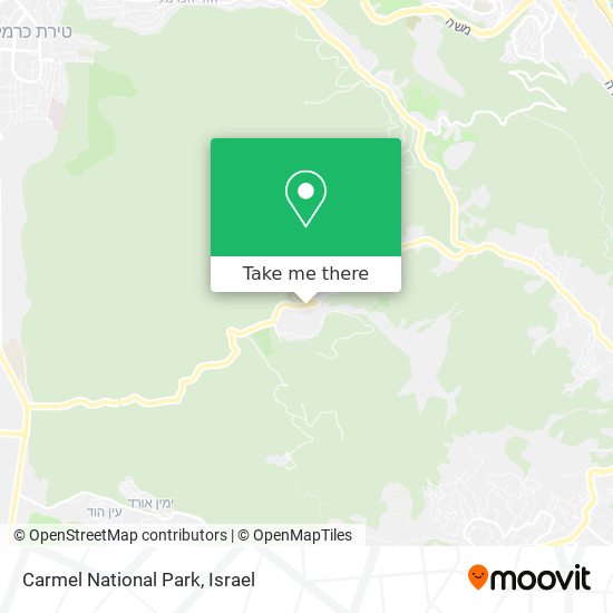 Carmel National Park map