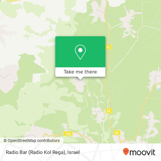 Radio Bar (Radio Kol Rega) map