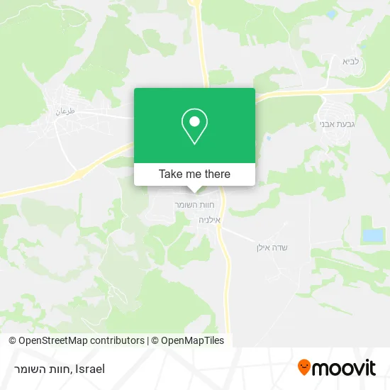 Карта חוות השומר