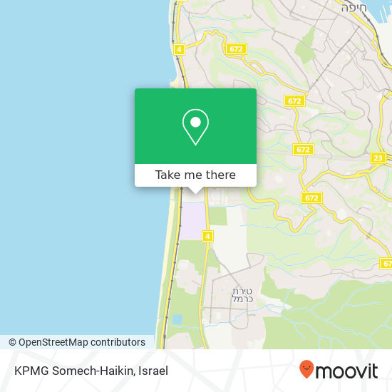 KPMG Somech-Haikin map